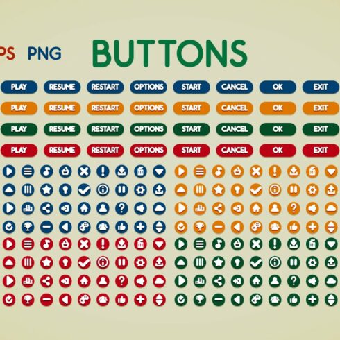 Buttons cover image.