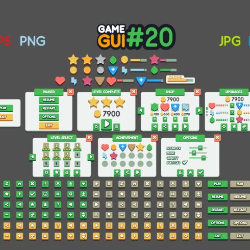Game GUI #20 cover image.