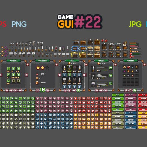 Game GUI #22 cover image.