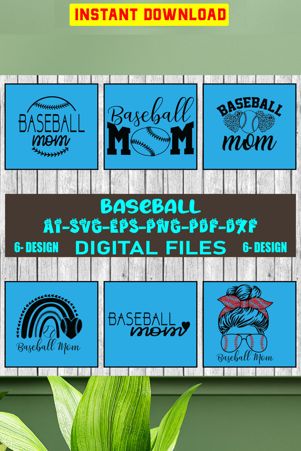 Baseball SVG Bundle,Baseball SVG,Baseball Mom SVG,Baseball Clipart,Baseball Cut Files,Sports Svg,Baseball Quote,Svg Bundle Vol-02 pinterest preview image.