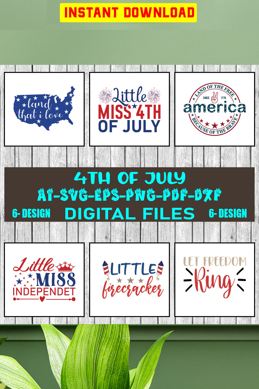 4th of july svg bundle, Fourth Of July Svg, 4th Of July Svg, America Svg, Vol-03 pinterest preview image.