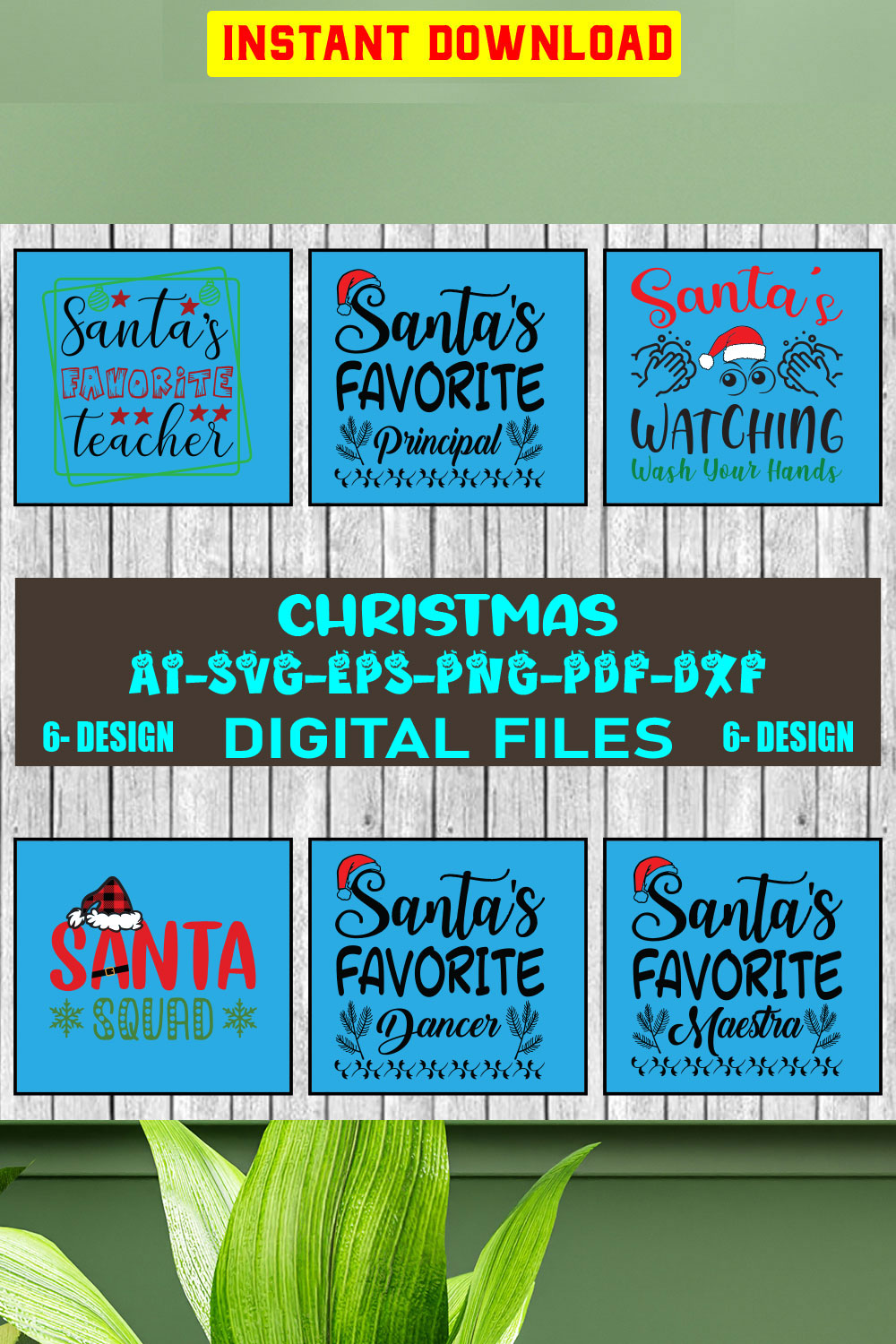 Christmas SVG Bundle Merry Christmas Svg Christmas Svg Christmas Ornaments svg Winter Svg Funny Christmas Bundle svg Vol-27 pinterest preview image.