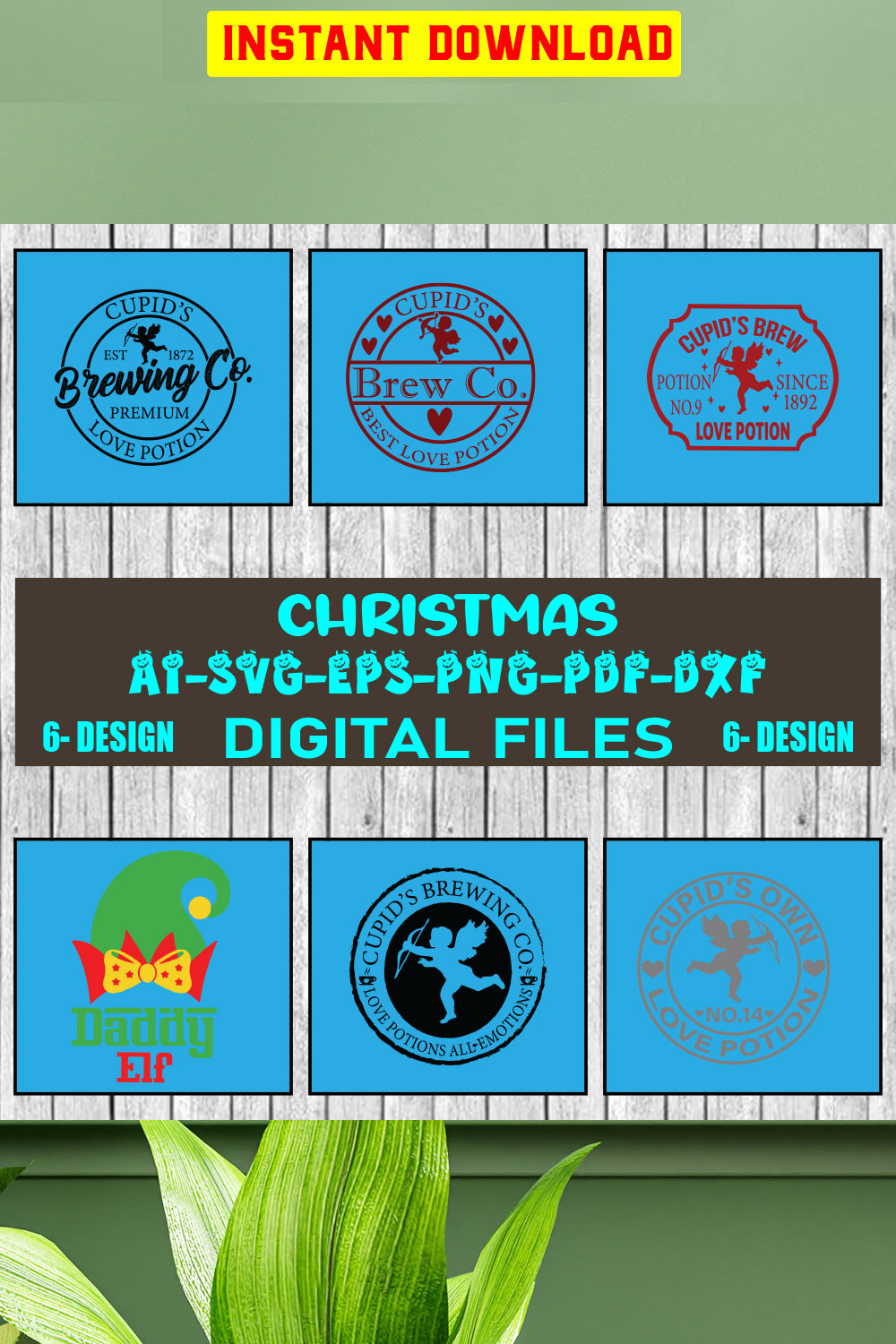 Christmas SVG Bundle Merry Christmas Svg Christmas Svg Christmas Ornaments svg Winter Svg Funny Christmas Bundle svg Vol-14 pinterest preview image.