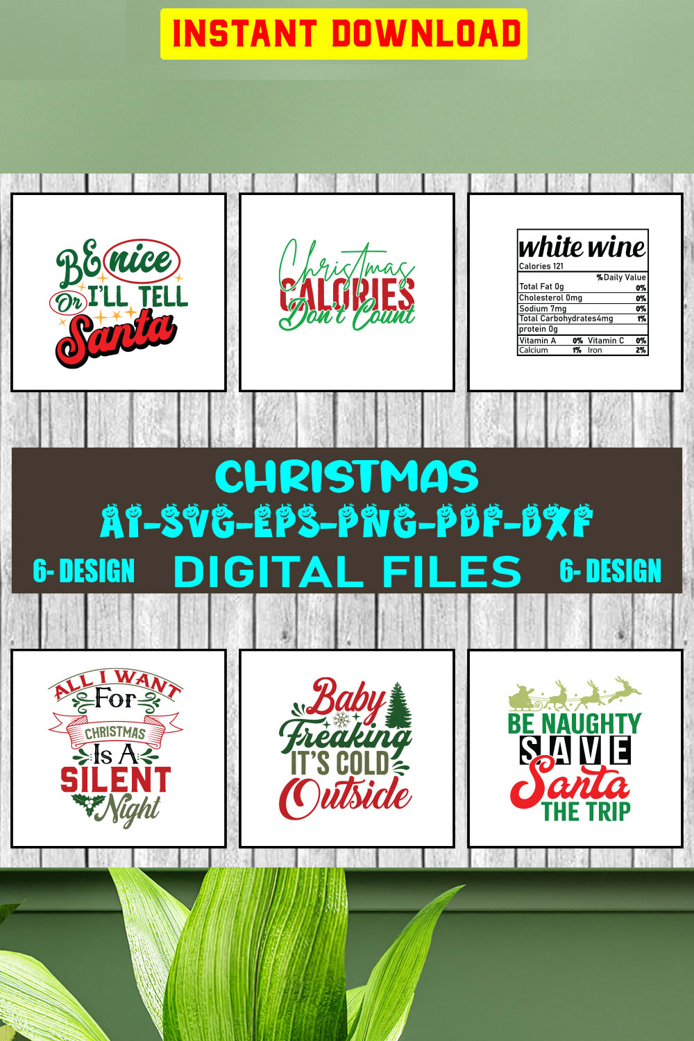 Christmas SVG Bundle Merry Christmas Svg Christmas Svg Christmas Ornaments svg Winter Svg Funny Christmas Bundle svg Vol-36 pinterest preview image.