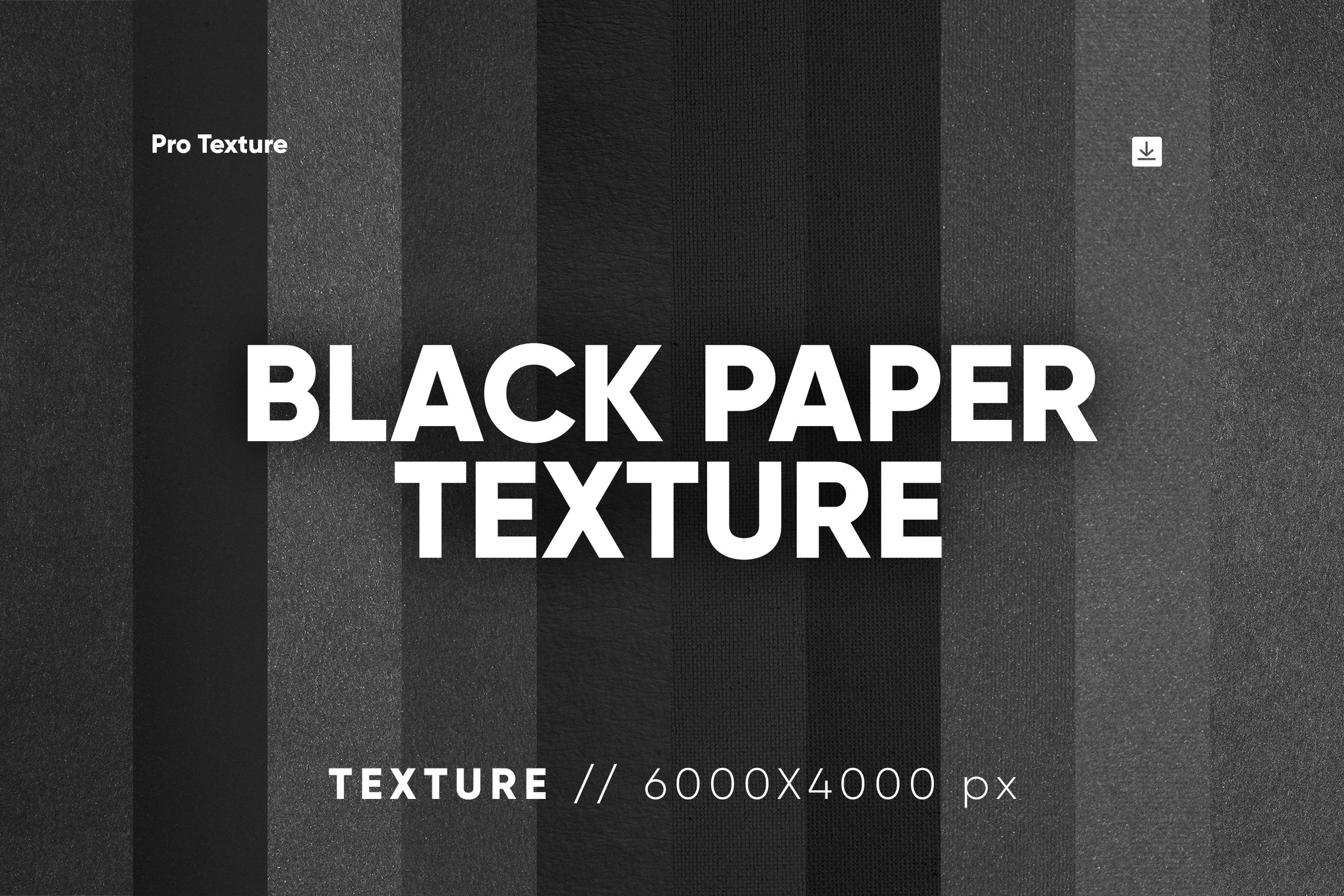 12 Black Paper Textures cover image.