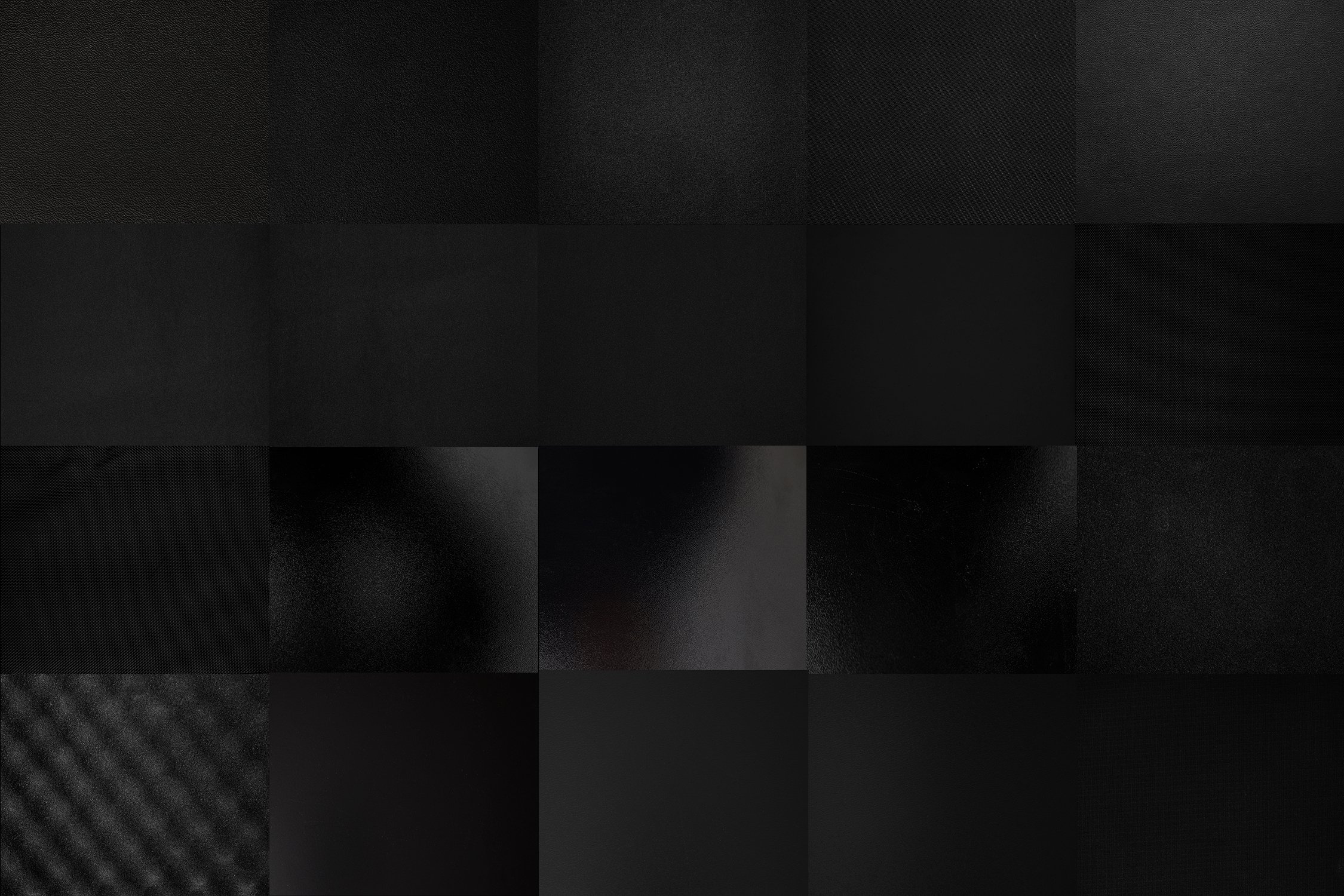 30 Black Textures Bundle HQ preview image.