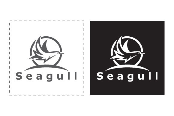 seagull logo template preview b 883
