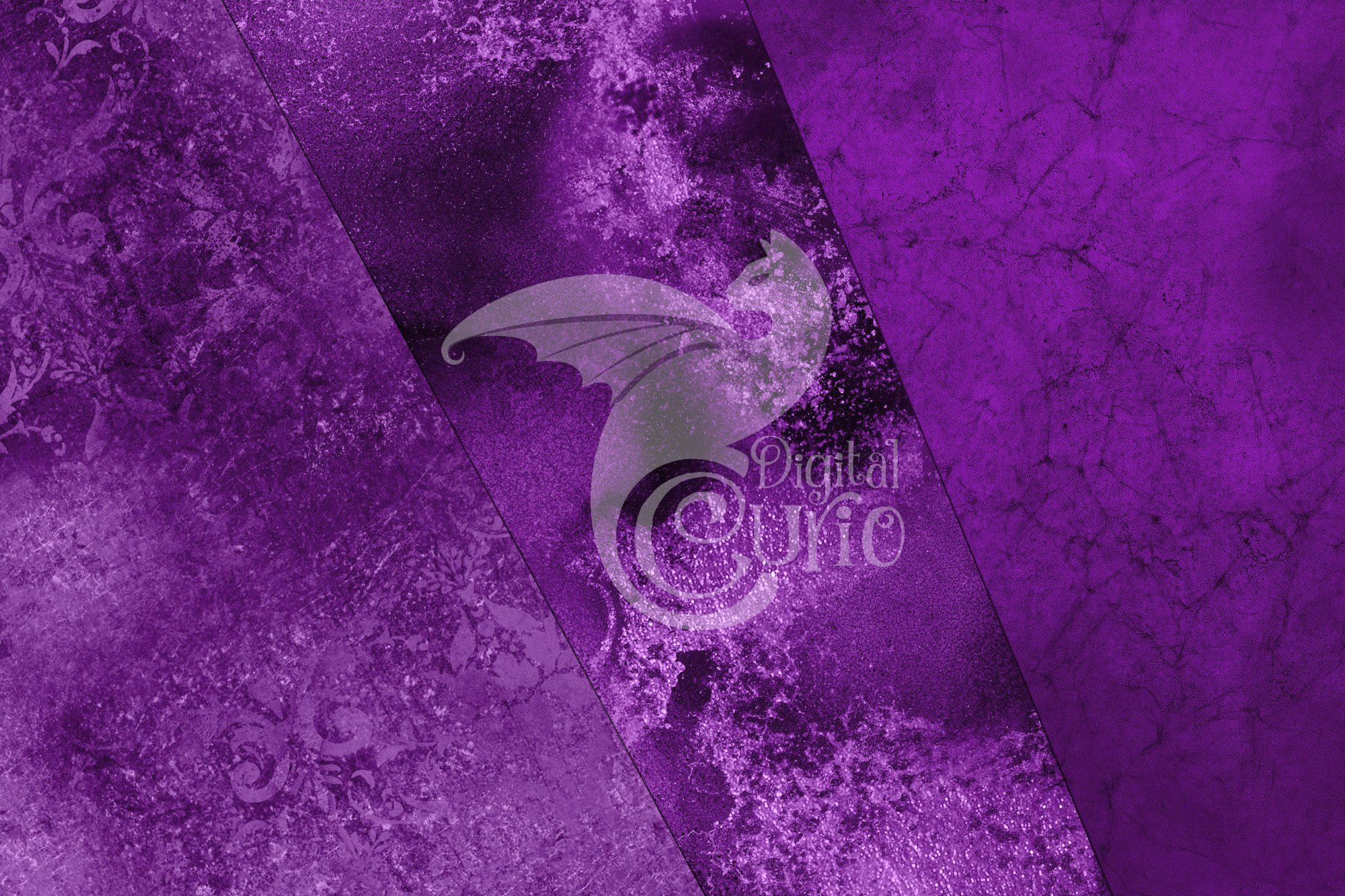 seamless distressed purple textures preview 3 619
