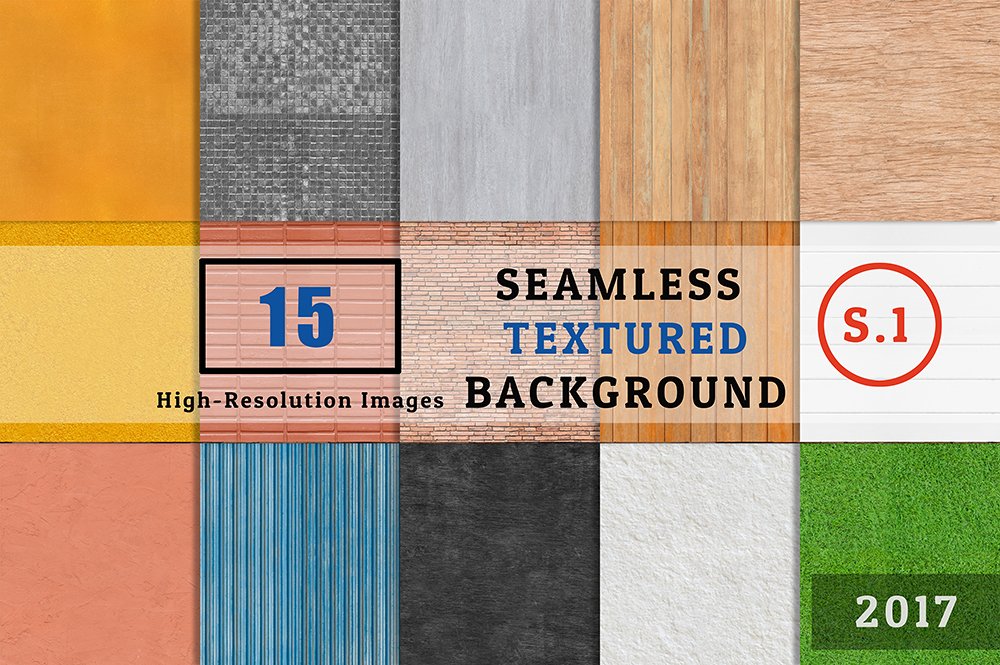 15 SEAMLESS TEXTURE Set 1 cover image.