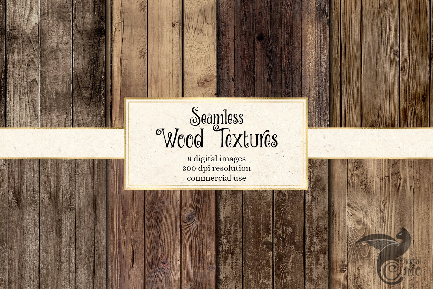 Seamless Wood Textures cover image.