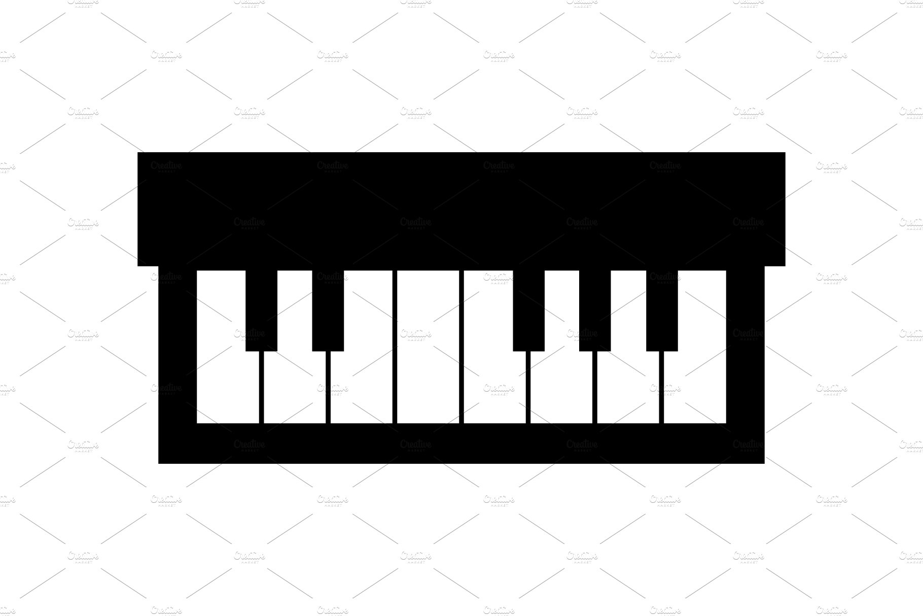 Piano icon cover image.