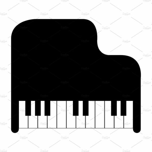 Piano icon cover image.