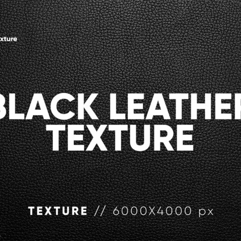 10 Black Leather Textures cover image.