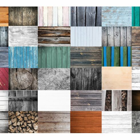 Rustic Wood Texture Backgrounds cover image.