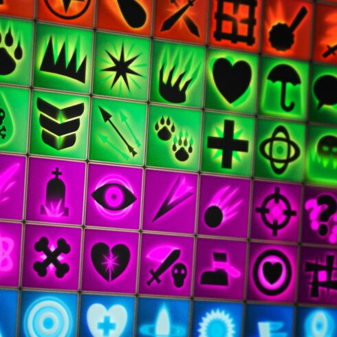 RPG Game User Interface Skills Icons cover image.