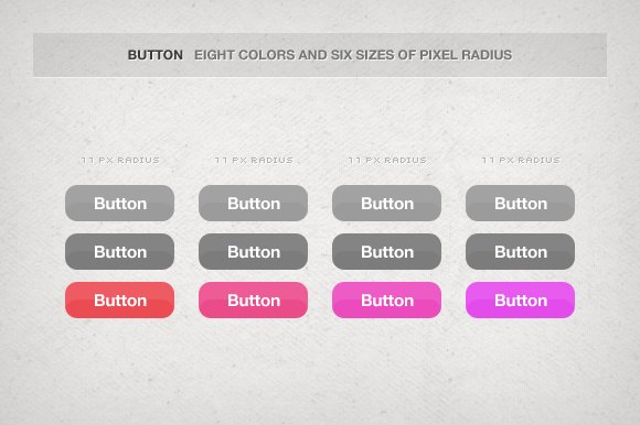 Simple Rounded Buttons cover image.