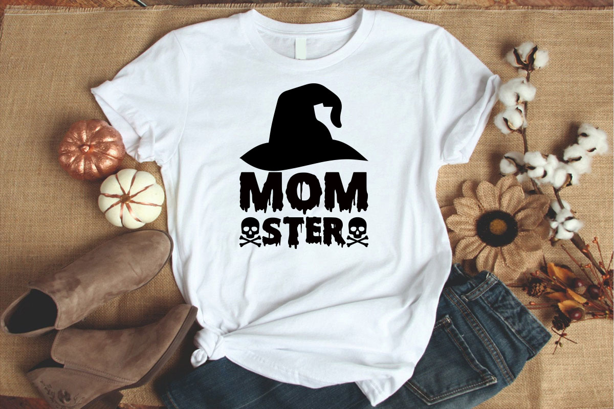 T - shirt with the words mom sister on it.