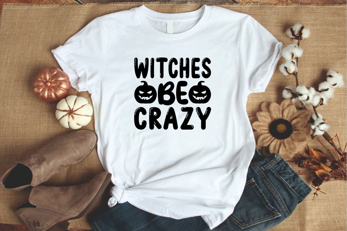 T - shirt that says witches oboo crazy.