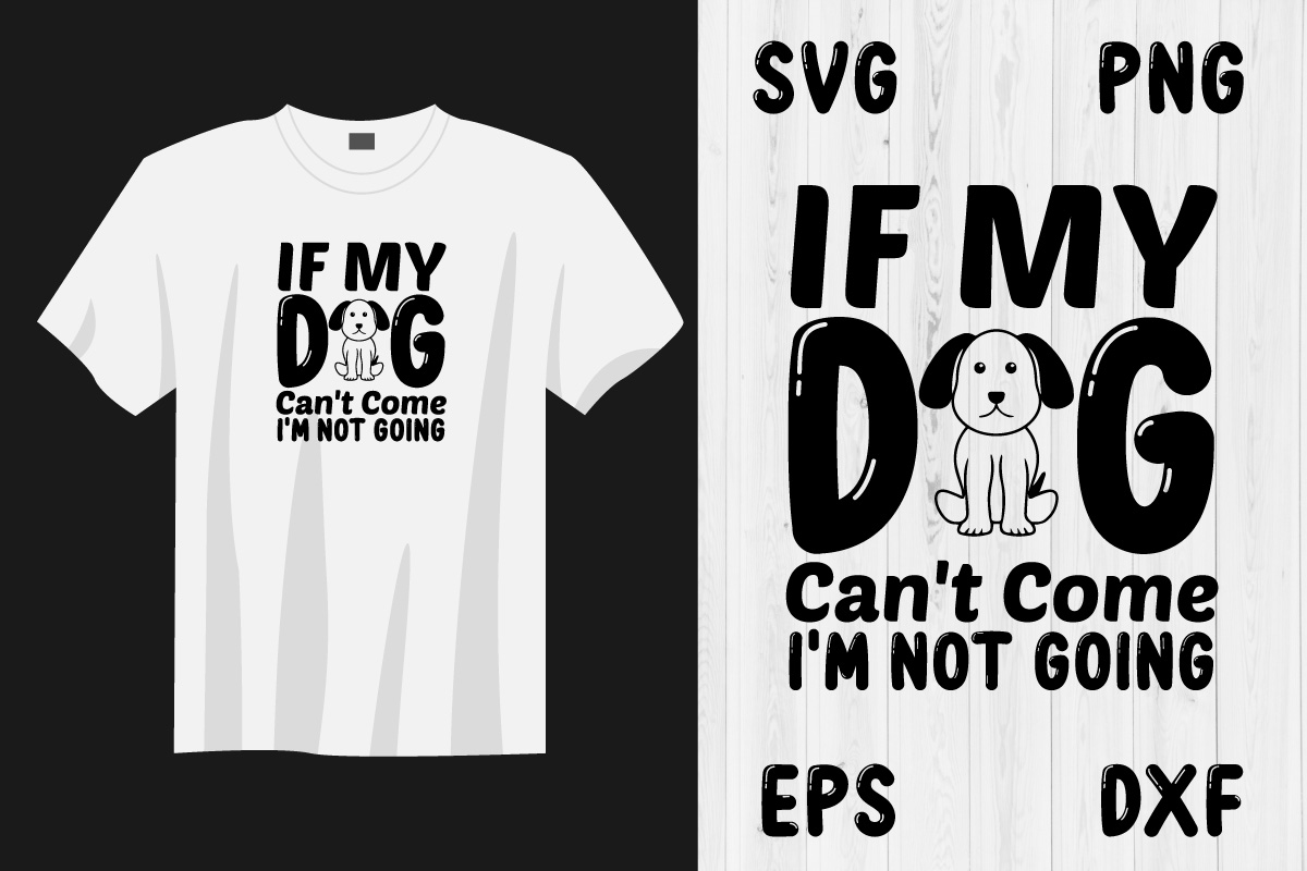 White t - shirt with a dog saying on it.