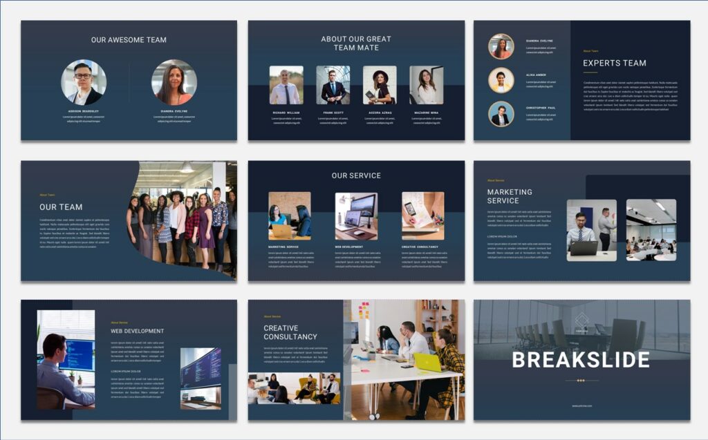 Unicrew - Business Multipurpose PowerPoint Presentation Template ...