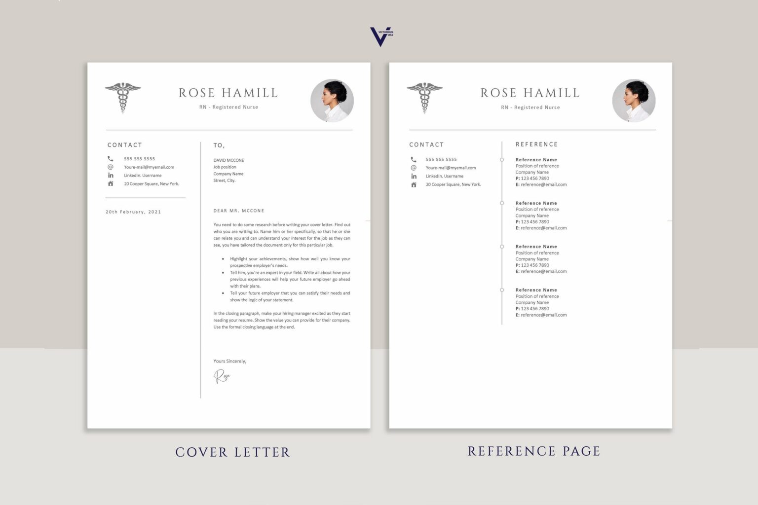 New Grad Nurse resume template - Slide6 391 1536x1024 