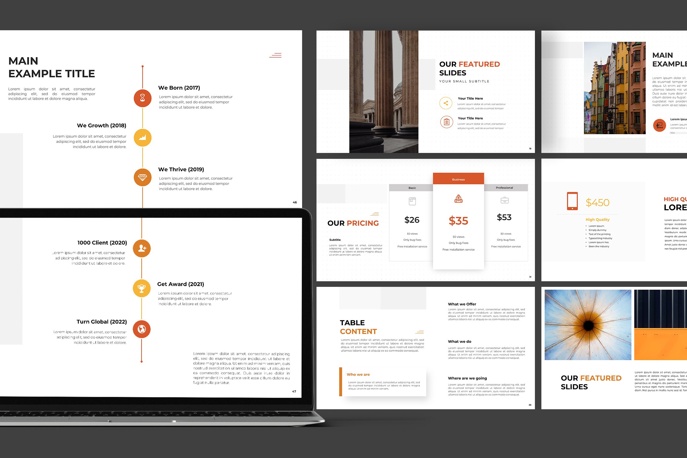 slider3 project proposal presentation template 730