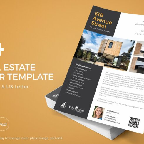 Real Estate Flyer 14 cover image.
