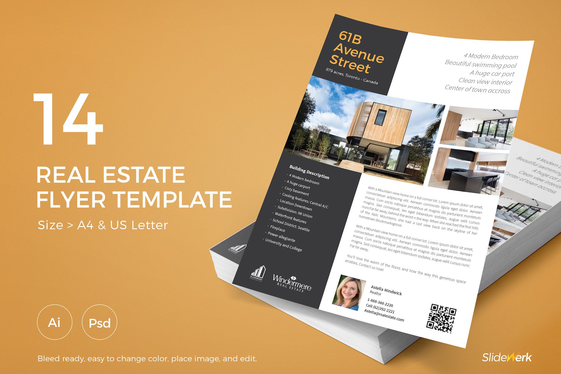 Real Estate Flyer 14 cover image.
