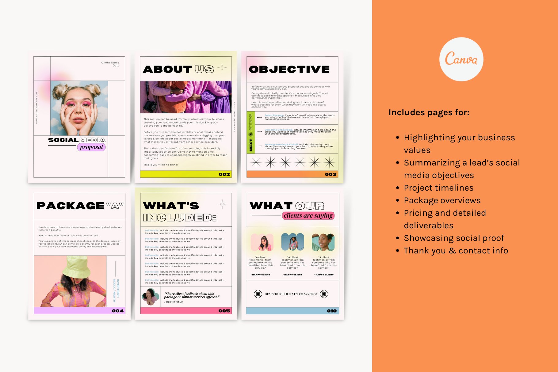 social media proposal canva template 5 996