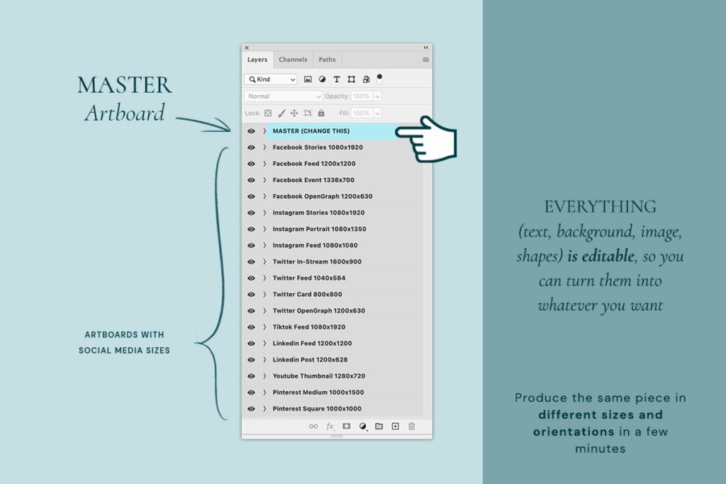 Social Media Post Maker – MasterBundles