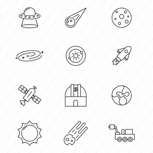 Space Icons cover image.