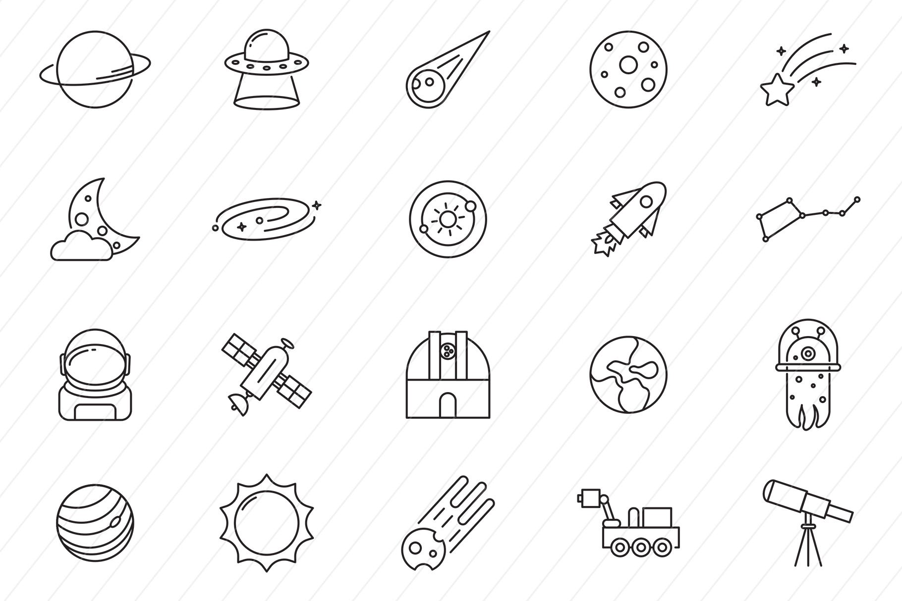 Space Icons cover image.