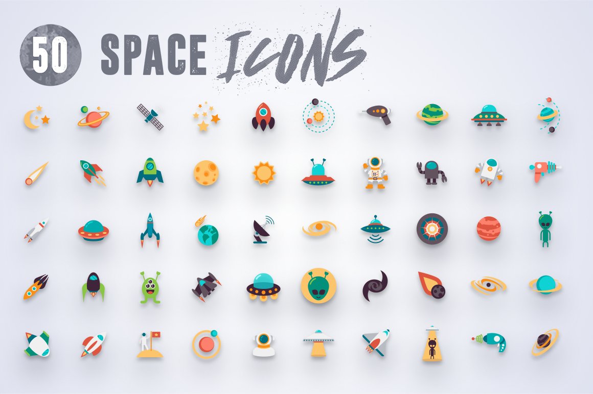 space icons pack 3 7 258
