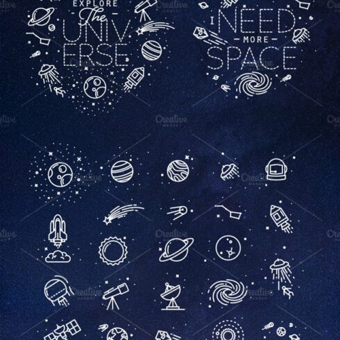 Space Icons cover image.