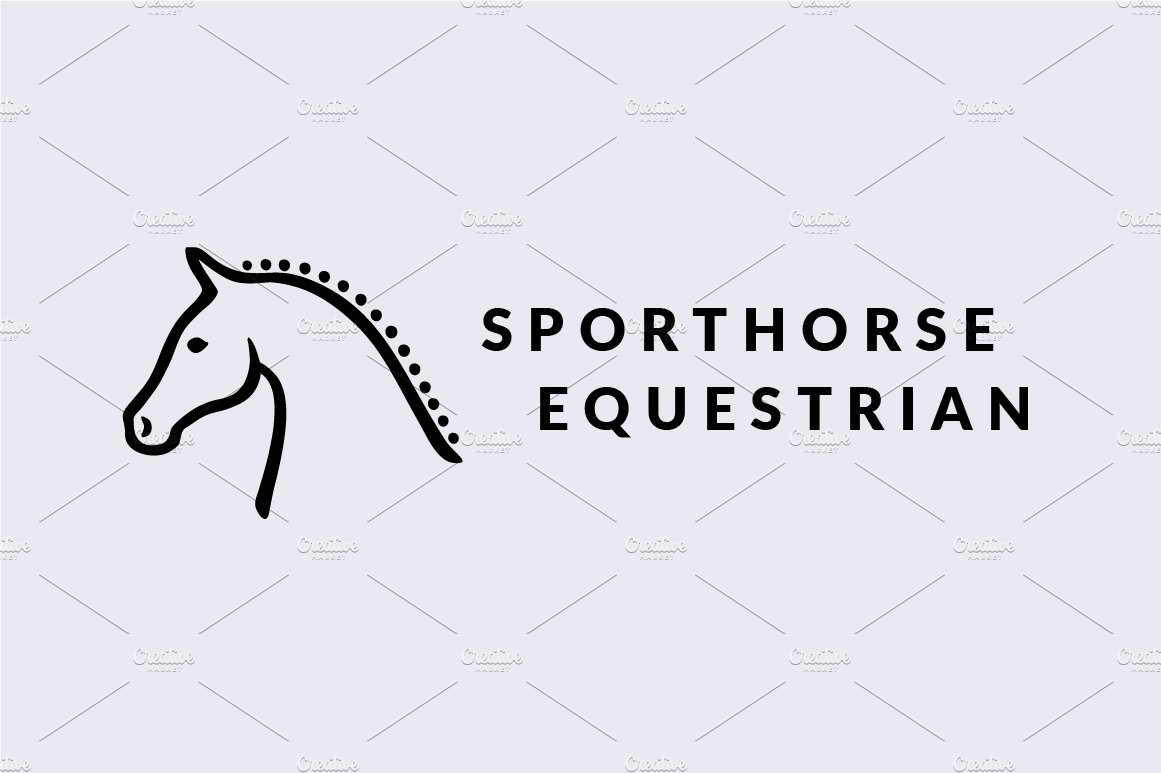 Horse Head Equestrian Logo cover image.