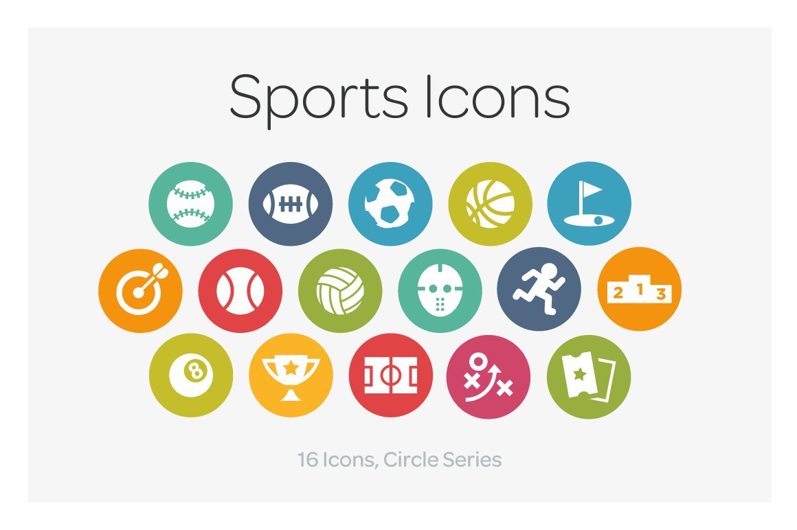 Circle Icons: Sports cover image.