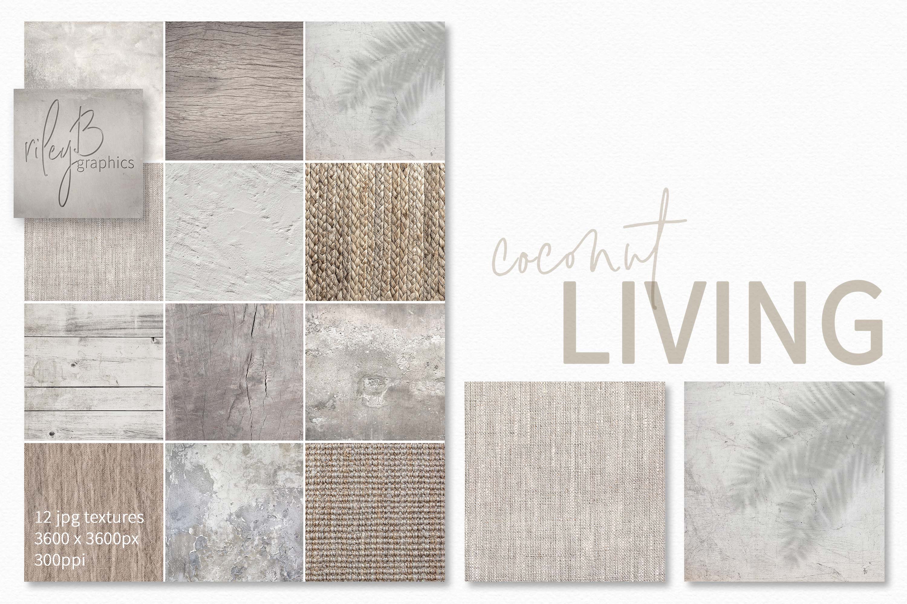 Coconut Living Textures cover image.