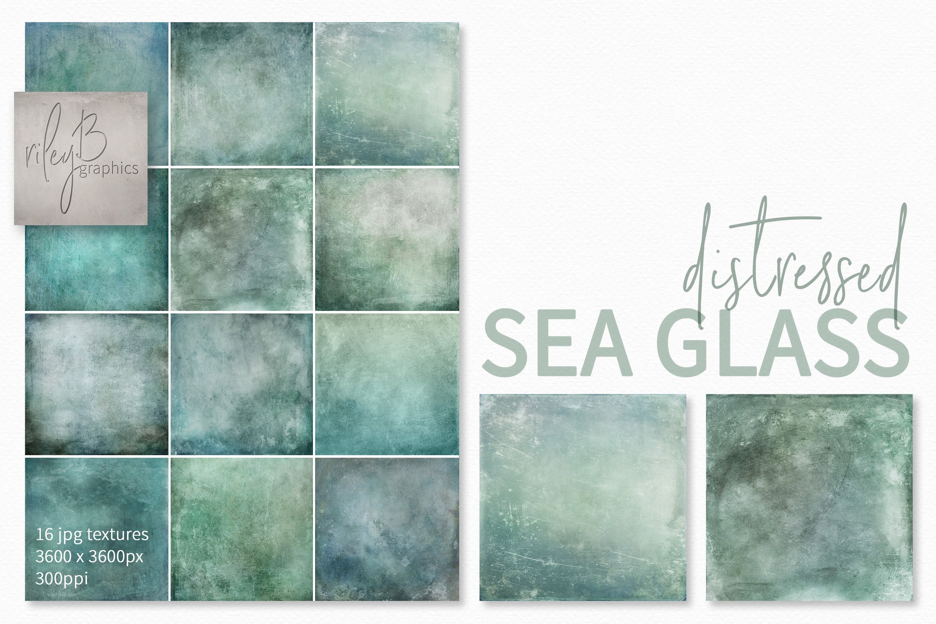 Distressed Sea Glass Textures cover image.