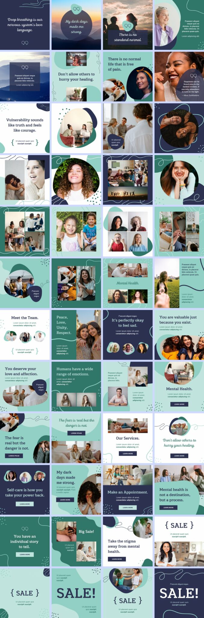 Mental Health Canva Templates – MasterBundles