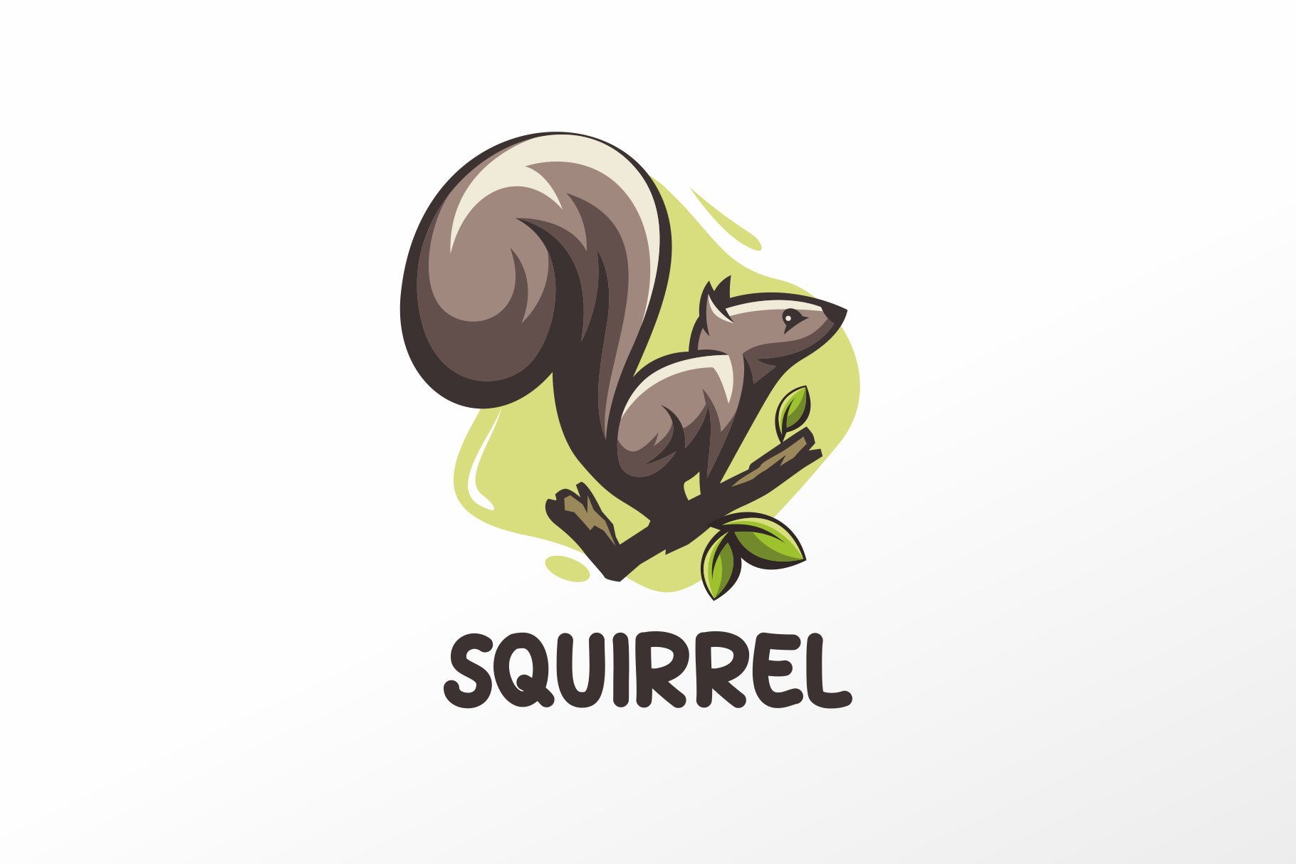 Squirrel Mascot Logo cover image.