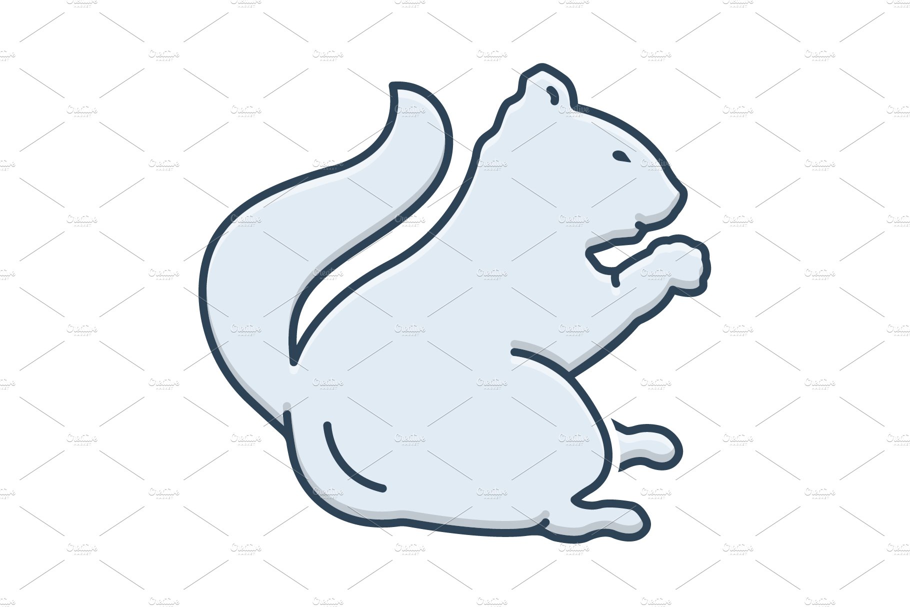 Squirrel chipmunk icon cover image.