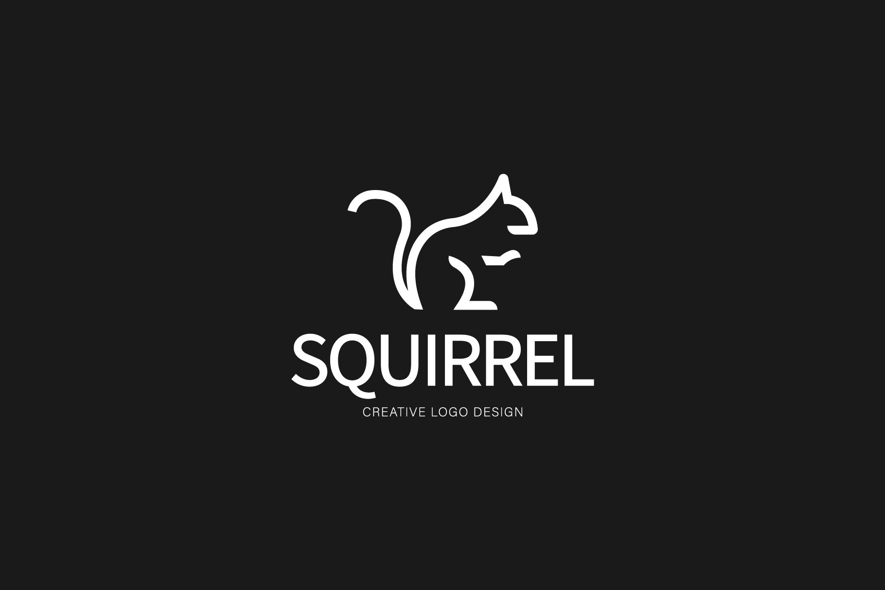 squirrel logo preview image.