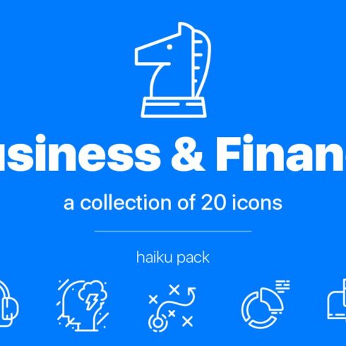 Business & Finance Icons cover image.