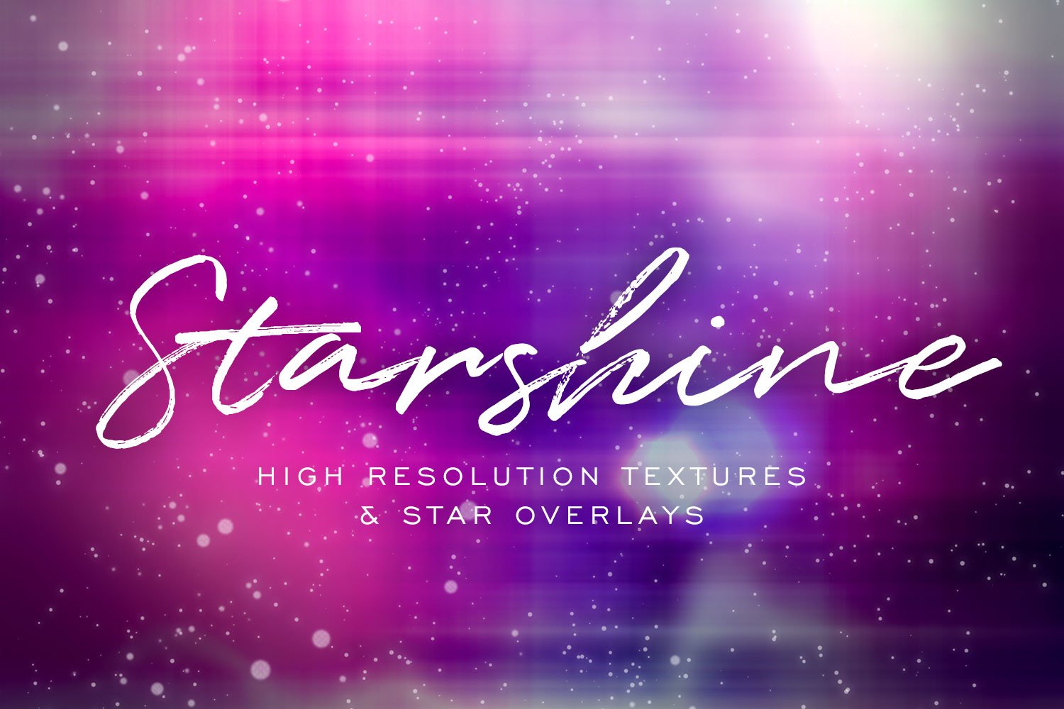 Starshine Galaxy Textures & Overlays cover image.