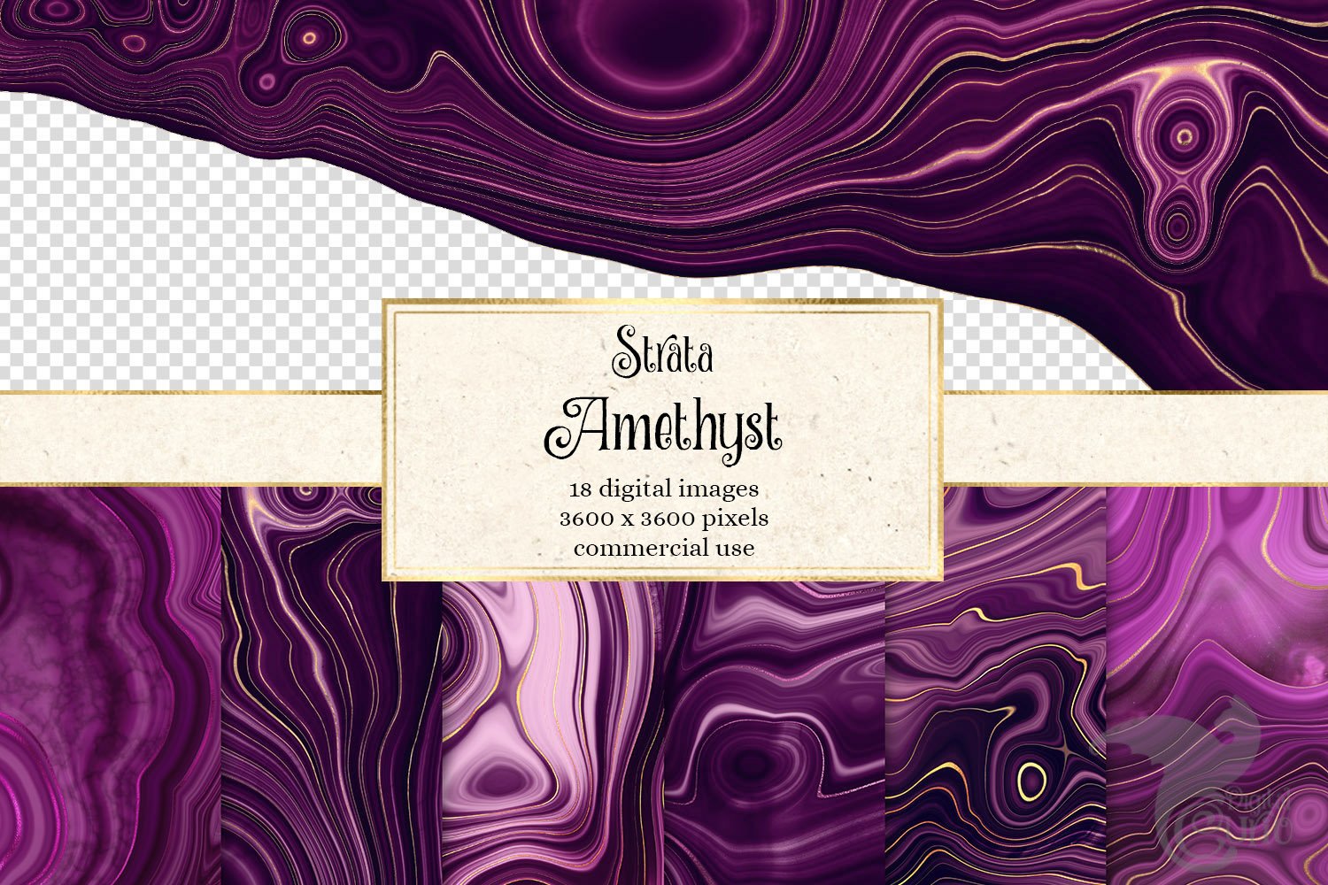 Strata Amethyst Purple Agate cover image.