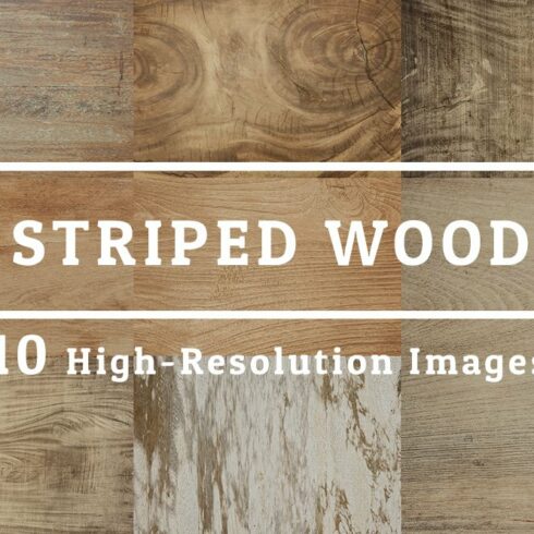 10 STRIPED WOOD cover image.
