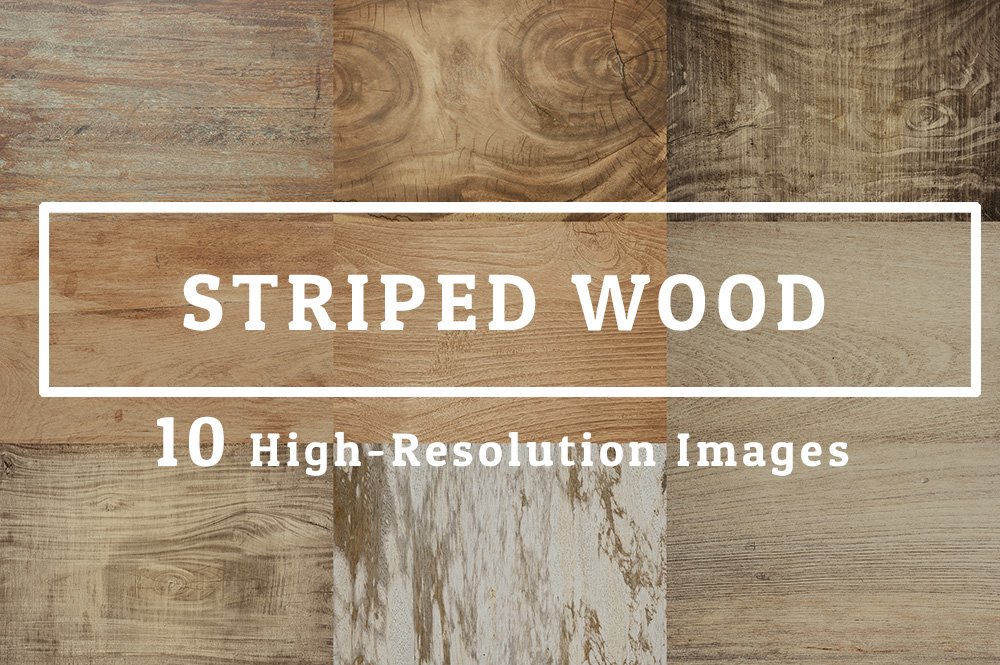 10 STRIPED WOOD cover image.