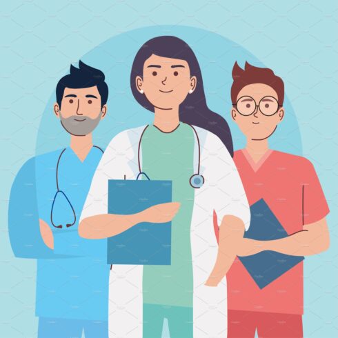 medical staff group cover image.