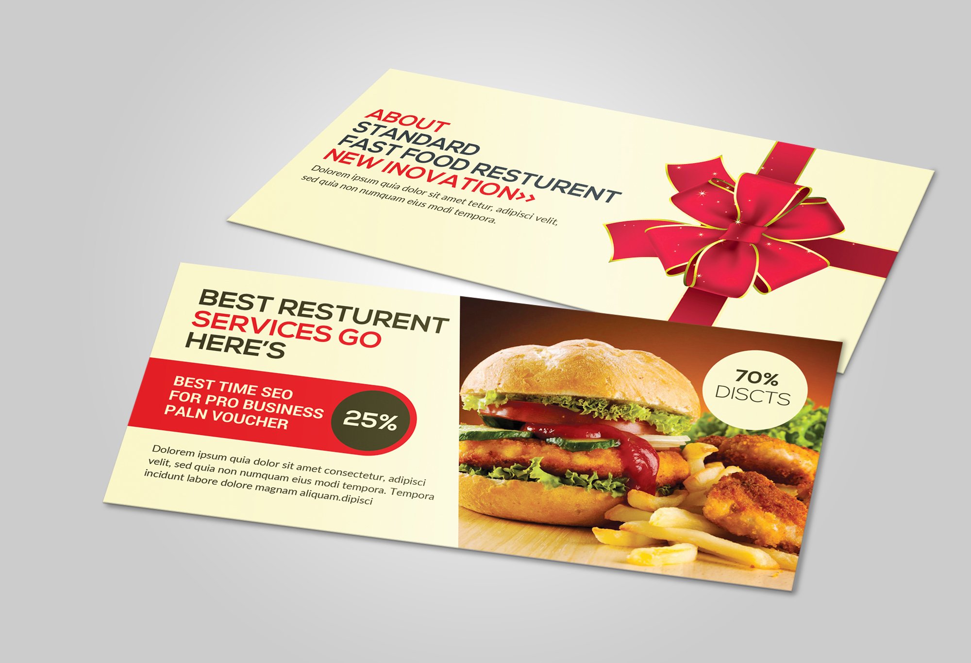 Food Discount Voucher cover image.