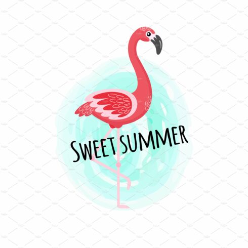 Sweet Summer, Pink Flamingo Bird cover image.